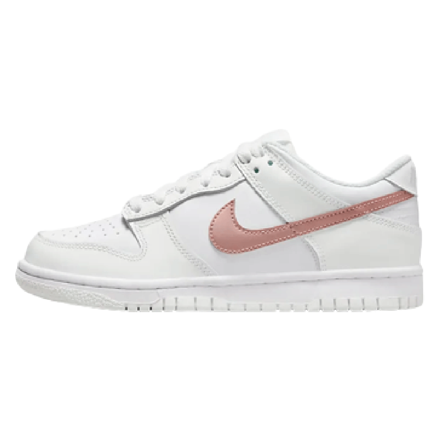 Dunk Low Older Kids' Shoes - White