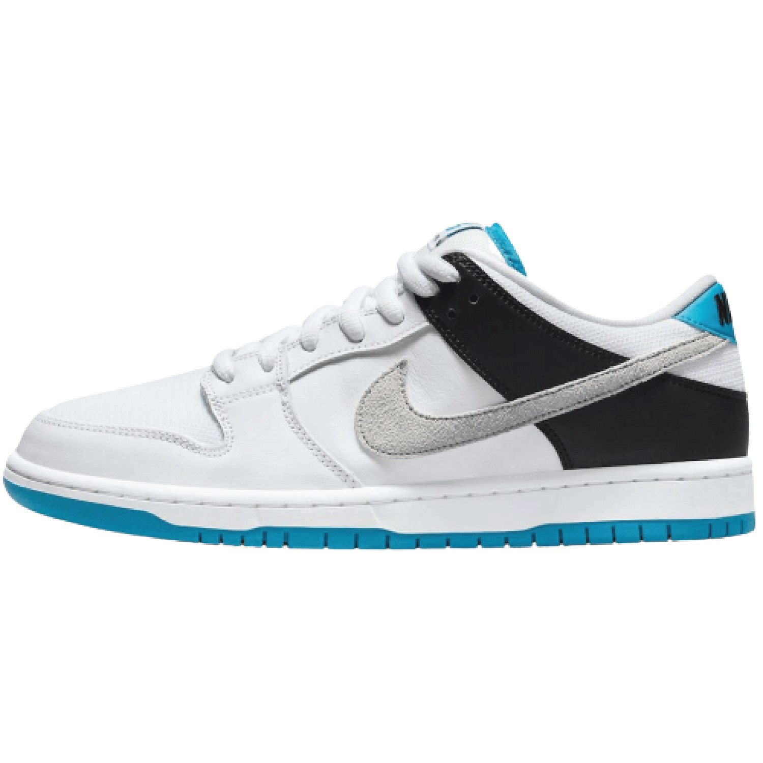 SB Dunk Low Neutral Grey Laser Blue