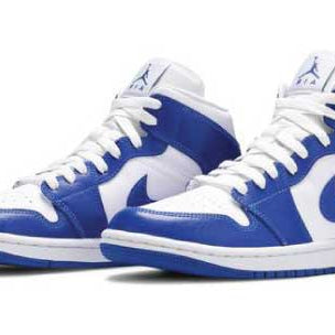 Wmns Air Jordan 1 Mid Kentucky Blue