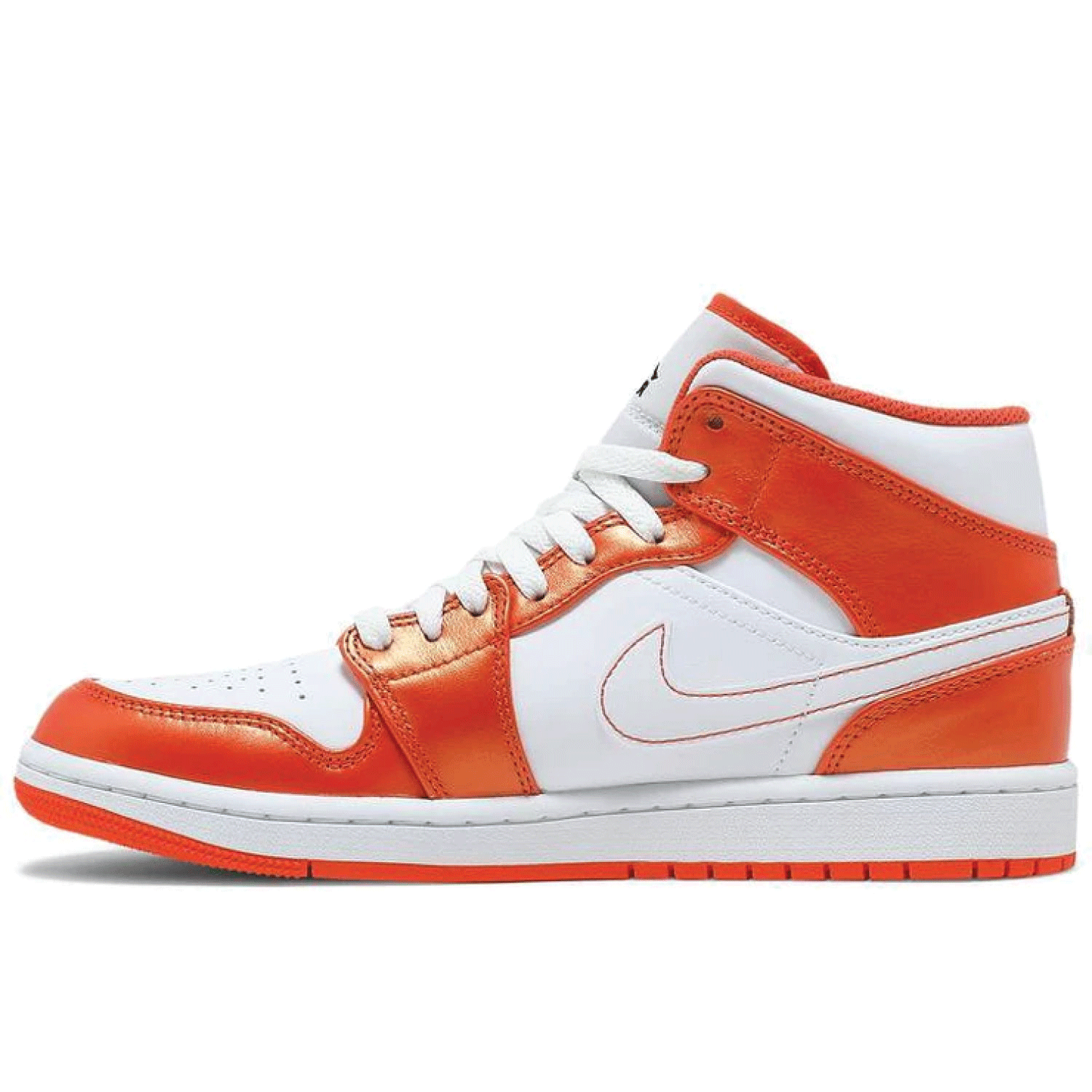 Air Jordan 1 Mid SE GS Electro Orange