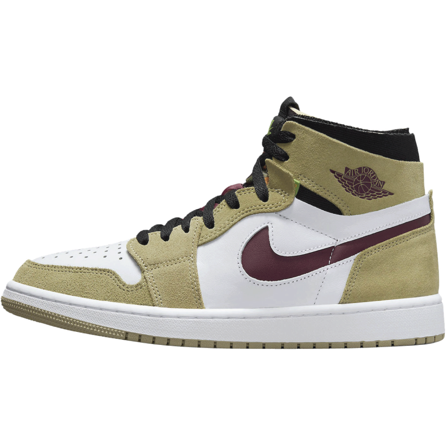 Air Jordan 1 Zoom Comfort 'Neutral Olive Cherrywood'