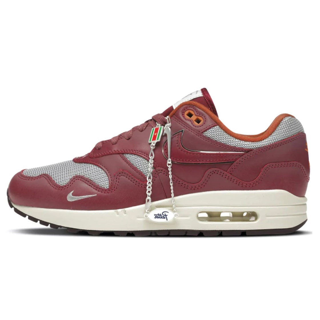 Patta x Air Max 1 Rush Maroon