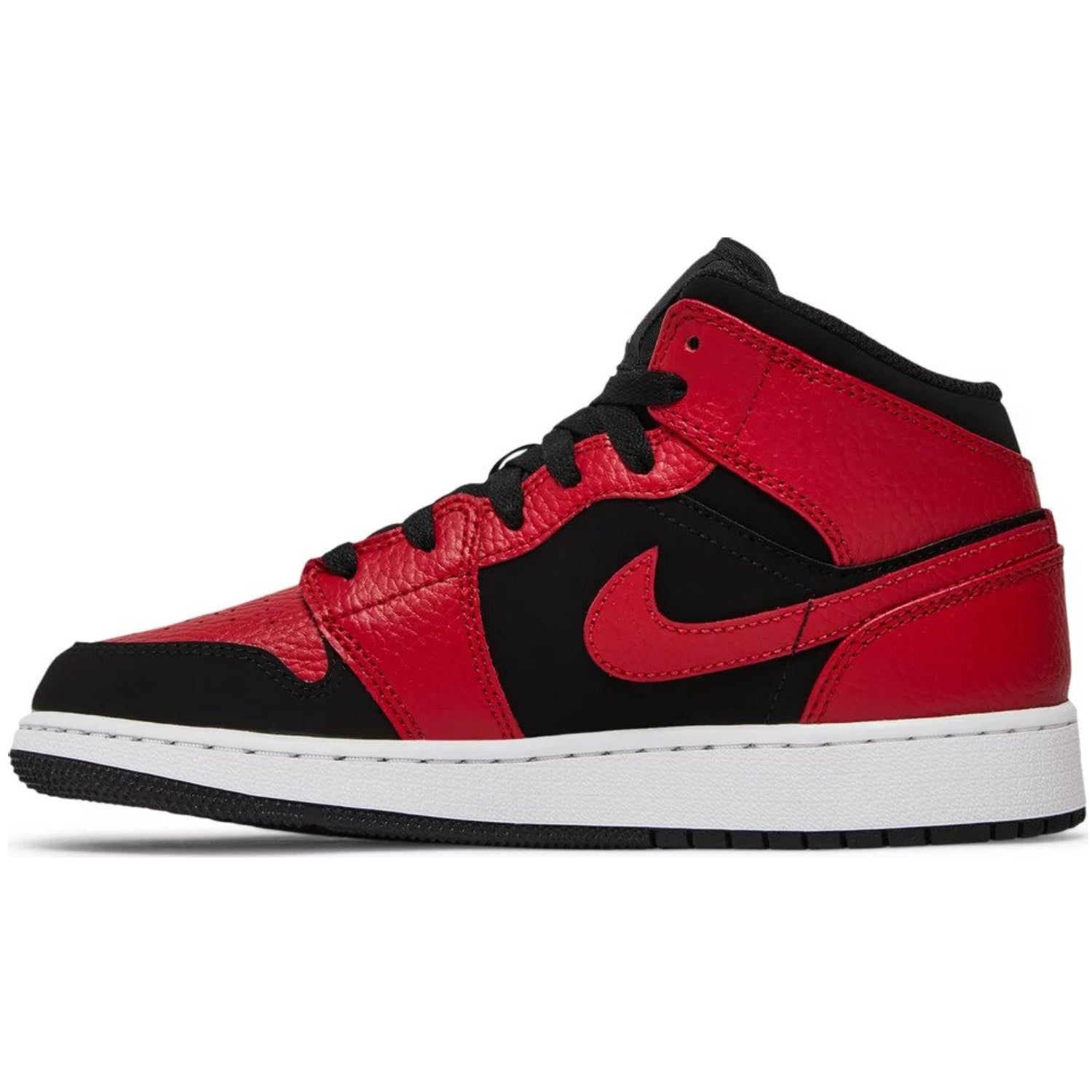 Air Jordan 1 Mid GS 'Black Gym Red'