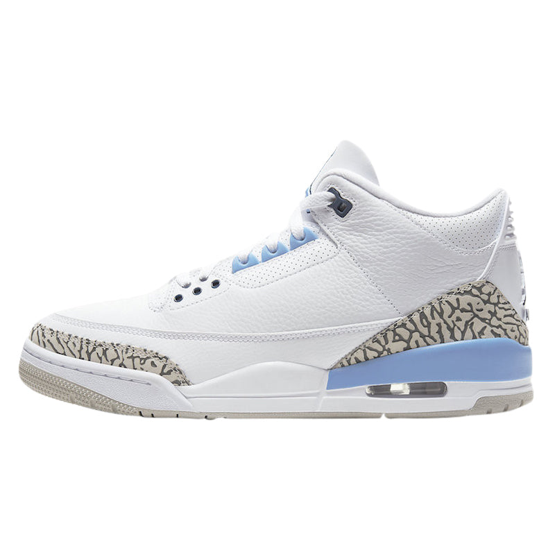 Air Jordan 3 UNC White