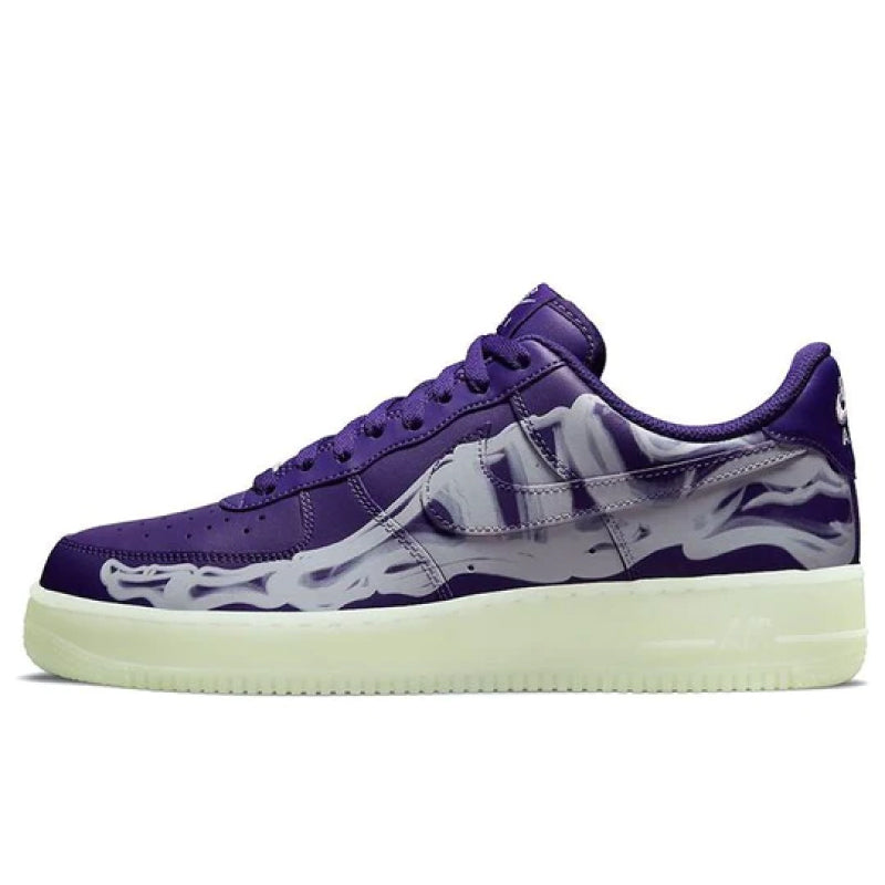 Nike Air Force 1 Skeleton Purple