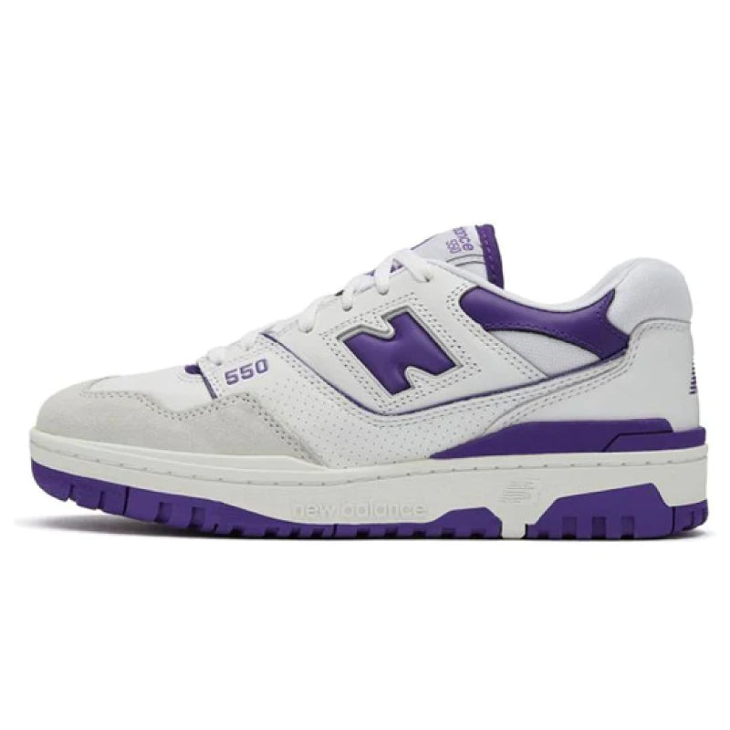 New Balance 550 White Purple