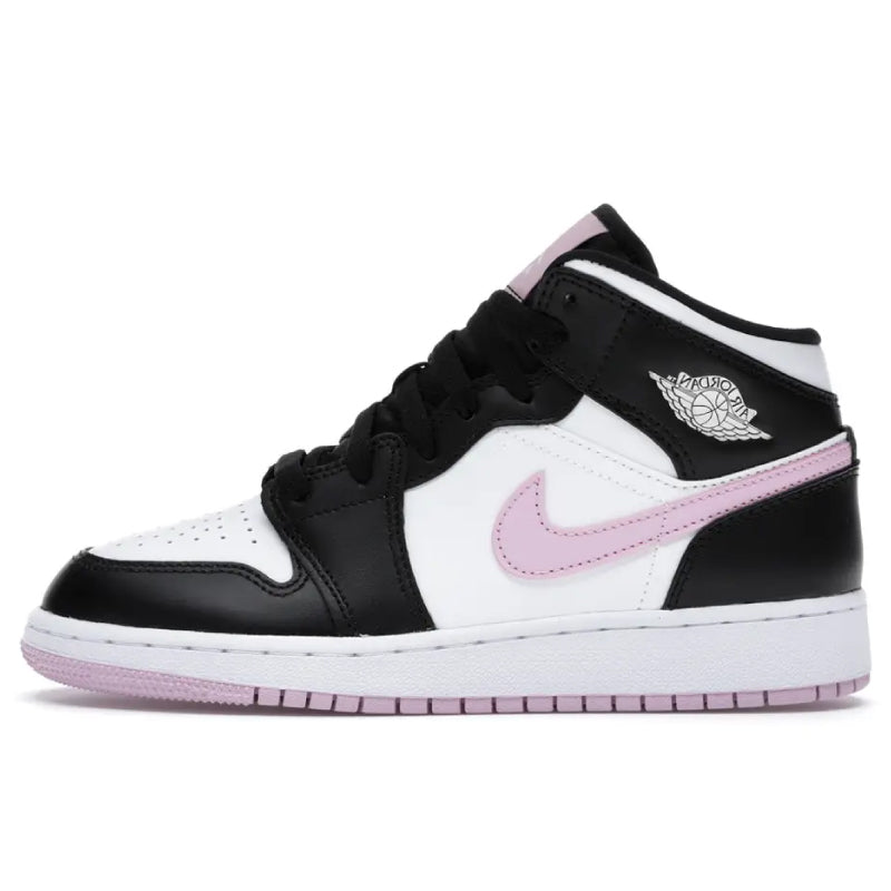 Air Jordan 1 Mid GS White Light Arctic Pink