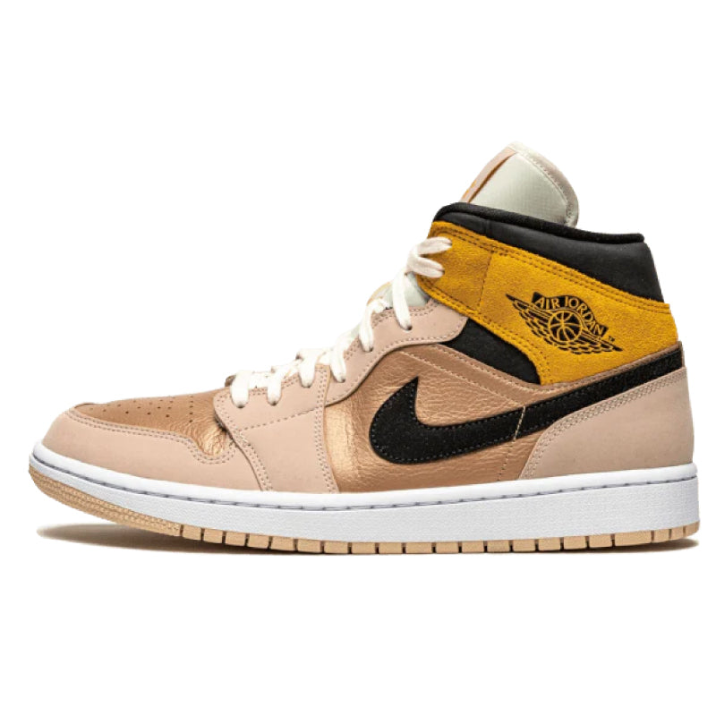 Air Jordan 1 Mid SE Particle Beige Womens