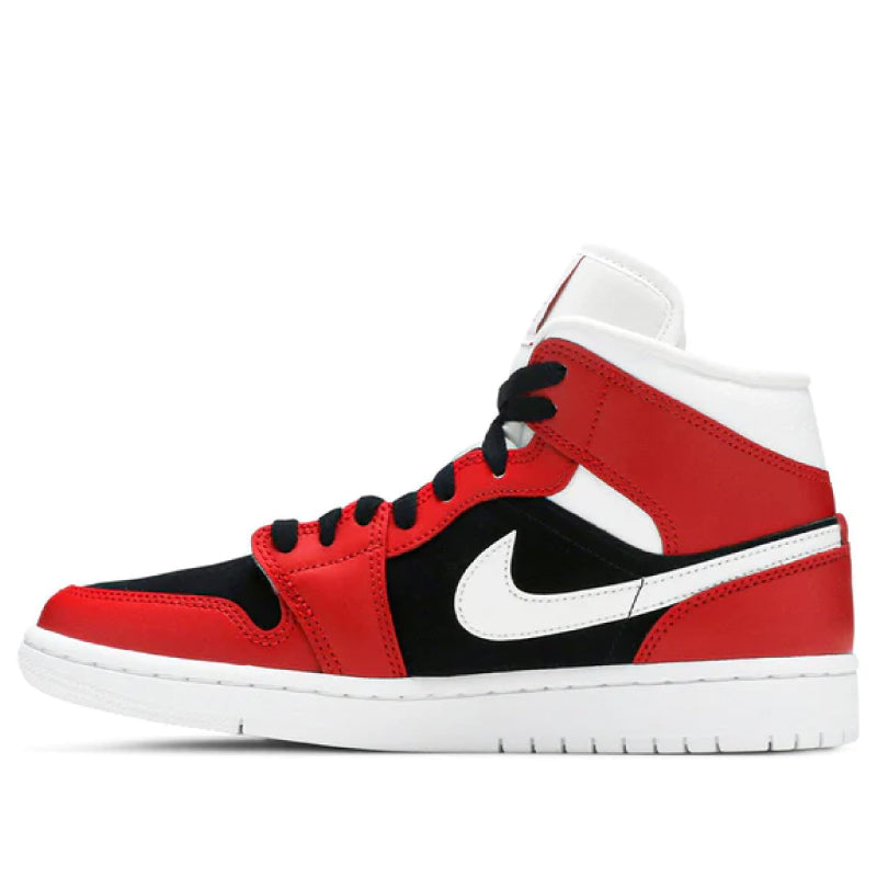 Air Jordan 1 Mid Womens Gym Red Black