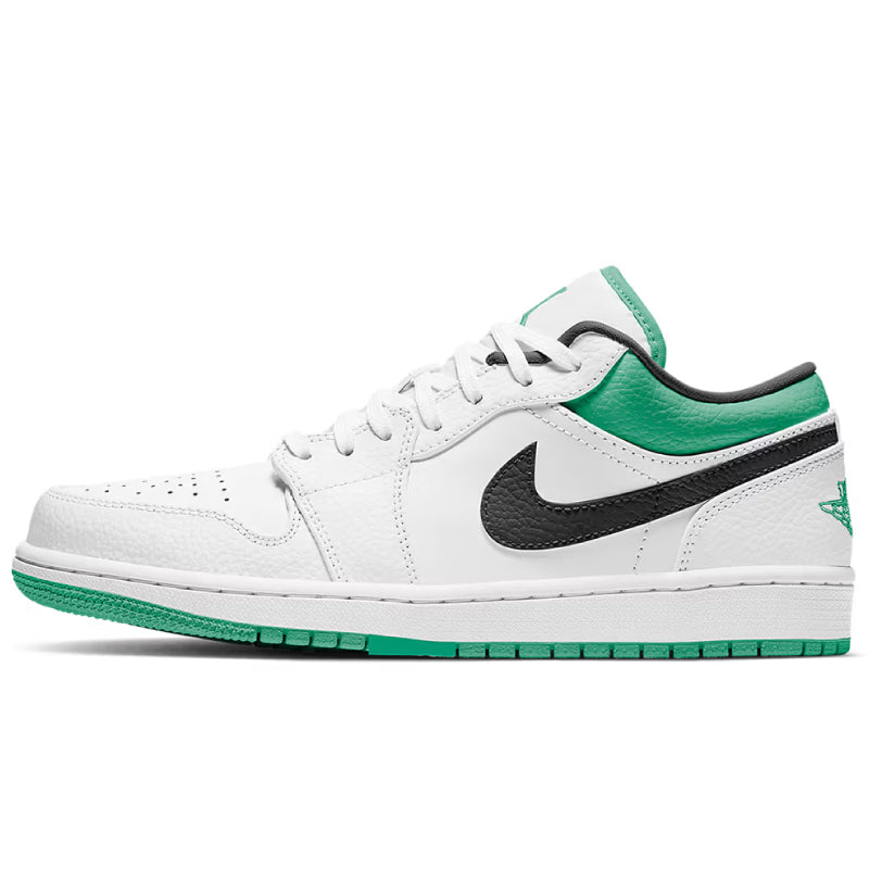 Air Jordan 1 Low White Lucky Green